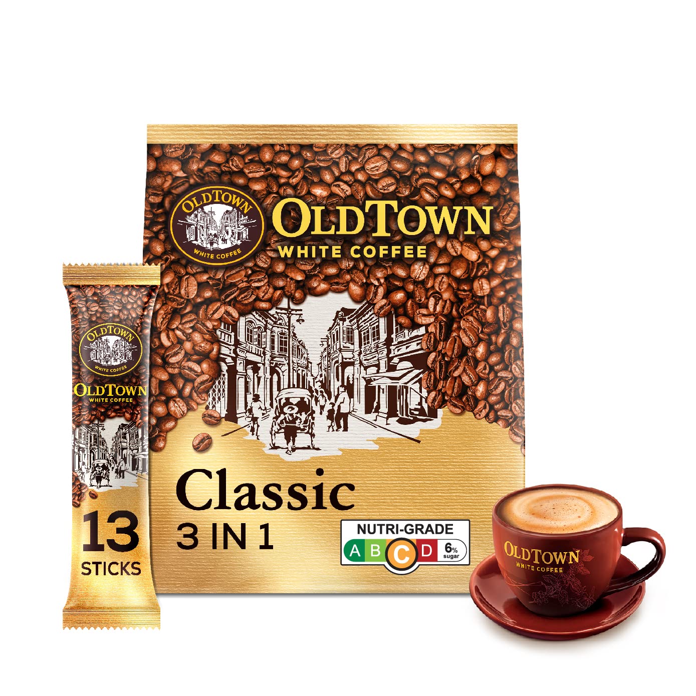 OldTown 3 in 1 White Coffee Classic'